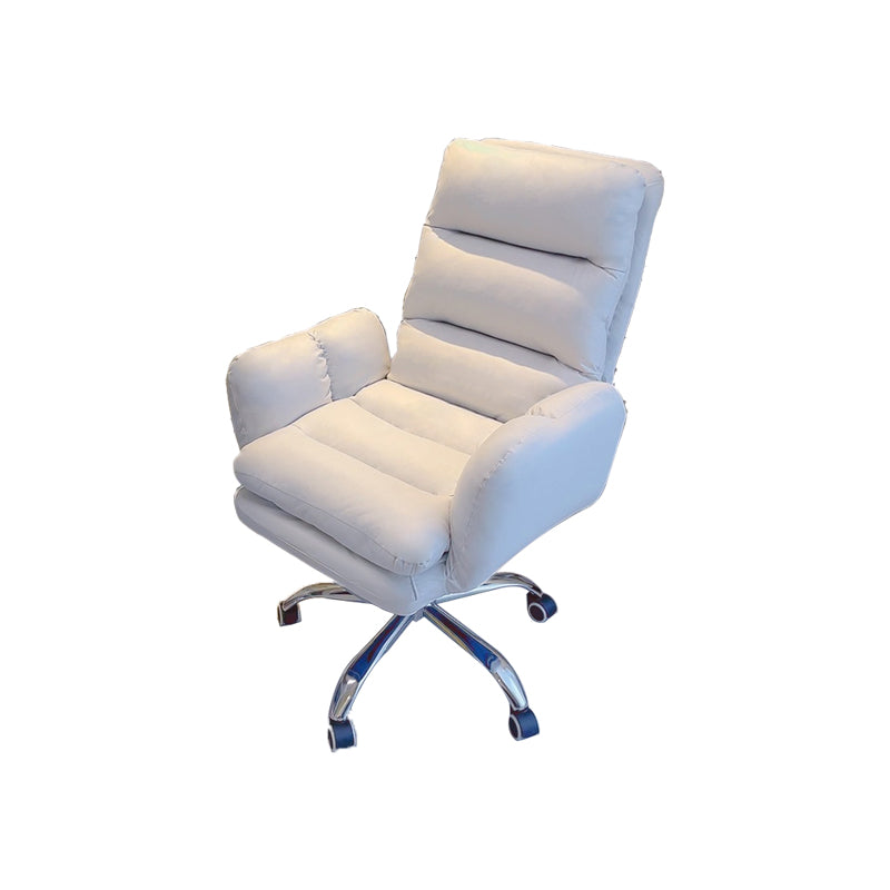 Silla de oficina de armas fijas altura moderna del asiento ajustable silla giratoria ergonómica con ruedas