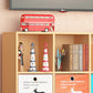 Closed Back Standard Bookcase Contemporary Engineered Wood Bookshelf