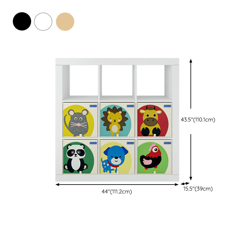 Engineered Wood Standard Bookshelf Modern Open Back Bookcase (Drawers not Included)