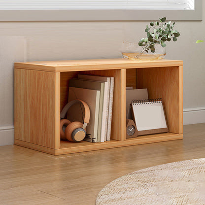 Contemporary Standard Bookshelf Engineered Wood Closed Back Bookcase