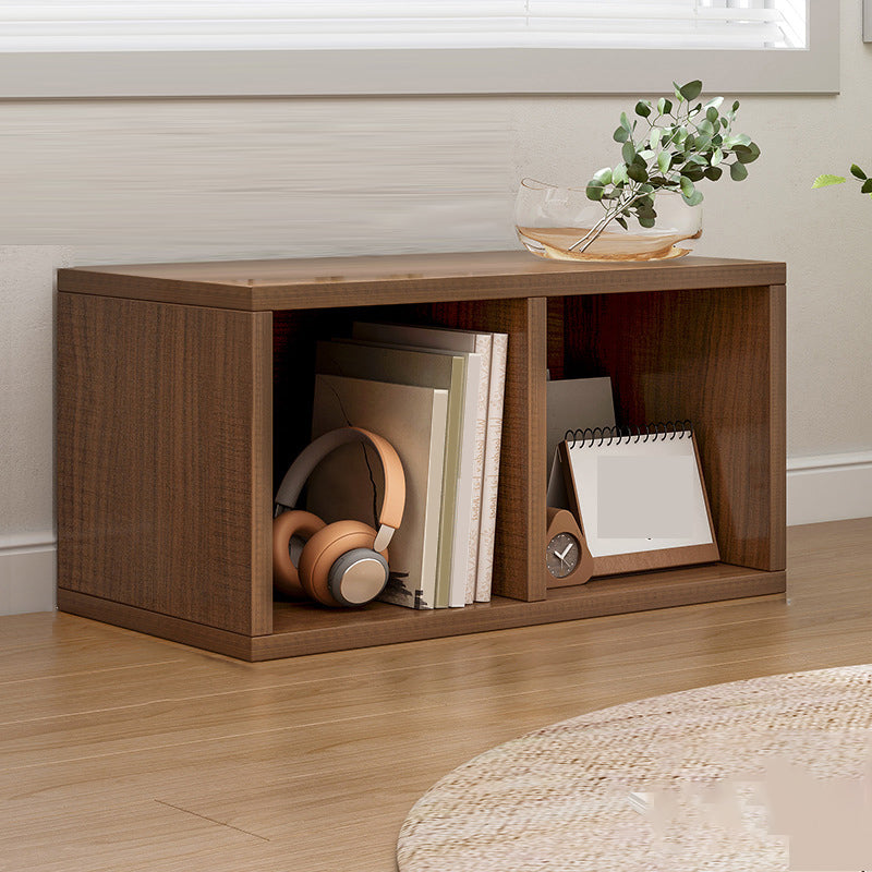 Contemporary Standard Bookshelf Engineered Wood Closed Back Bookcase