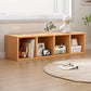 Contemporary Standard Bookshelf Engineered Wood Closed Back Bookcase