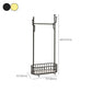 Metal Coat Hanger Modern Style Simple Household Floor Hall Stand with Pulley Clearhalo 'Entry & Mudroom Furniture' 'furn' 'furn_hall_tree_coat_racks' 'Furniture' 'Hall Trees & Coat Racks' 'hall_tree_coat_racks' 6759030