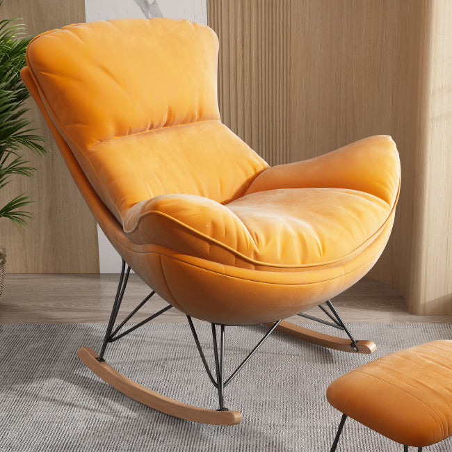 Living Room Modern Style Rocking Chair Leisure Home Lazy Sofa Chair Clearhalo 'Chairs & Seating' 'furn' 'furn_rocking_chairs' 'Furniture' 'Living Room Furniture' 'Rocking Chairs' 'rocking_chairs' 6759275
