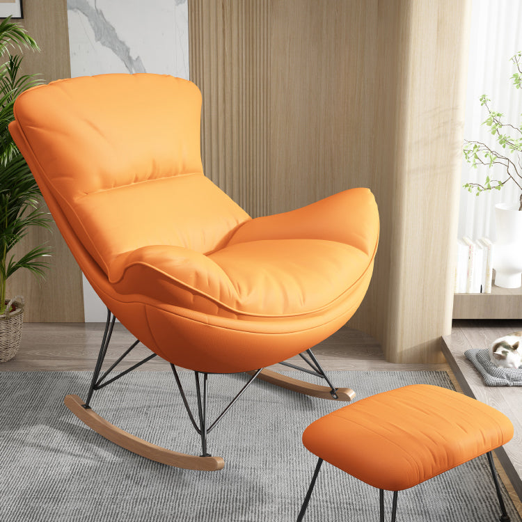 Living Room Modern Style Rocking Chair Leisure Home Lazy Sofa Chair Clearhalo 'Chairs & Seating' 'furn' 'furn_rocking_chairs' 'Furniture' 'Living Room Furniture' 'Rocking Chairs' 'rocking_chairs' 6759277