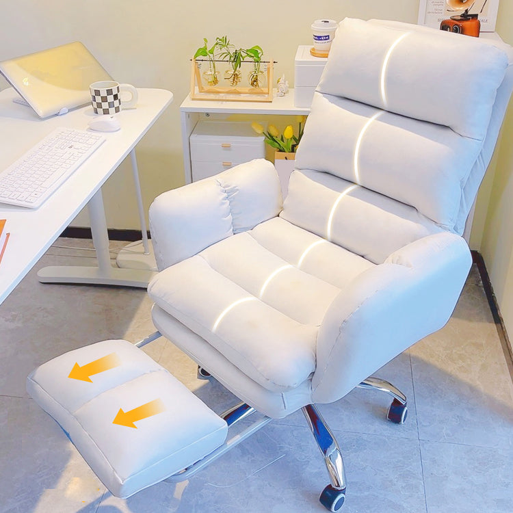 Silla de oficina de armas fijas altura moderna del asiento ajustable silla giratoria ergonómica con ruedas