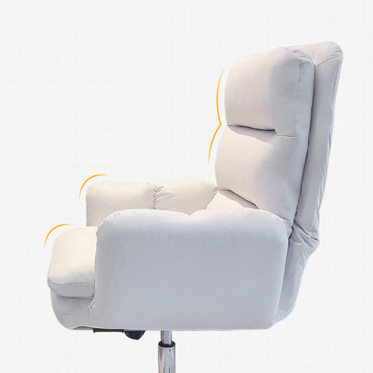 Silla de oficina de armas fijas altura moderna del asiento ajustable silla giratoria ergonómica con ruedas