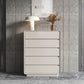 15.6-inch Width Contemporary Storage Chest Dresser with 6/5 Drawers Clearhalo 'Bedroom Furniture' 'Dressers & Chests' 'dressers_chests' 'furn' 'furn_dressers_chests' 'Furniture' 6759421
