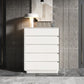 15.6-inch Width Contemporary Storage Chest Dresser with 6/5 Drawers Clearhalo 'Bedroom Furniture' 'Dressers & Chests' 'dressers_chests' 'furn' 'furn_dressers_chests' 'Furniture' 6759424