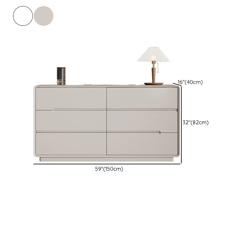 15.6-inch Width Contemporary Storage Chest Dresser with 6/5 Drawers Clearhalo 'Bedroom Furniture' 'Dressers & Chests' 'dressers_chests' 'furn' 'furn_dressers_chests' 'Furniture' 6759430