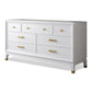 Ultra-Modern Double Dresser White Storage Chest Dresser for Bedroom https: res.litfad.com site img item 2022 11 18 6759483 1200x1200.jpg Clearhalo 'Bedroom Furniture' 'Dressers & Chests' 'dressers_chests' 'furn' 'furn_dressers_chests' 'Furniture' 6759483
