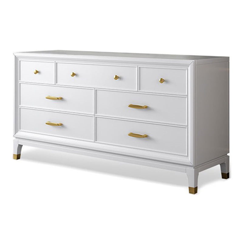 Ultra-Modern Double Dresser White Storage Chest Dresser for Bedroom https: res.litfad.com site img item 2022 11 18 6759483 1200x1200.jpg Clearhalo 'Bedroom Furniture' 'Dressers & Chests' 'dressers_chests' 'furn' 'furn_dressers_chests' 'Furniture' 6759483