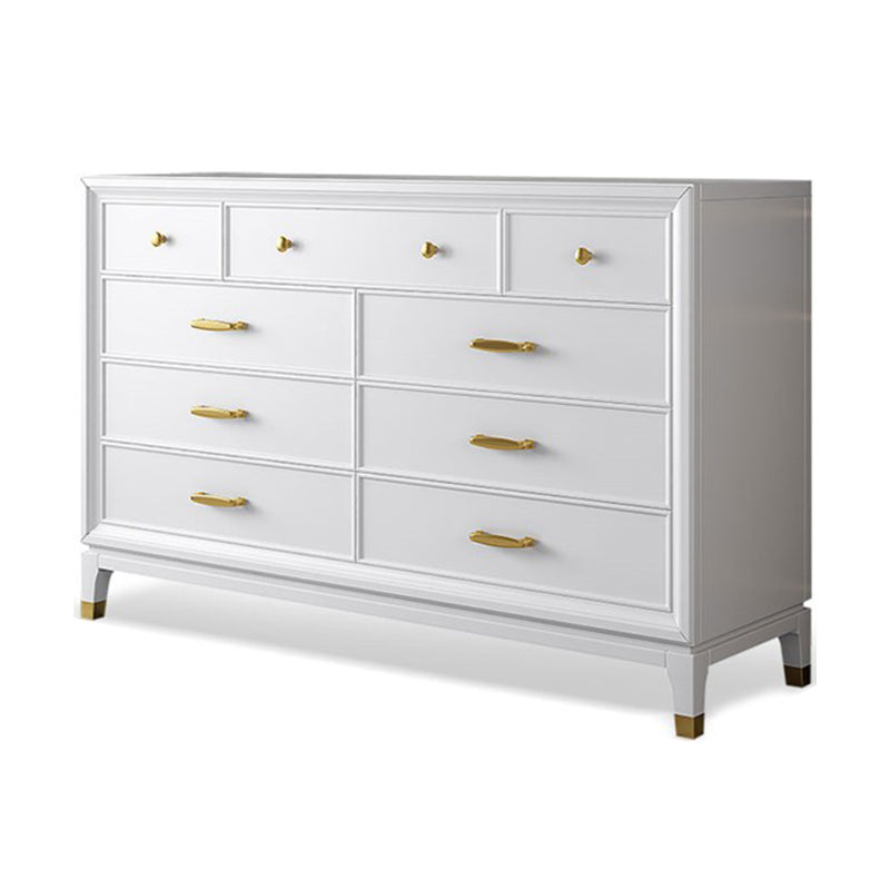Ultra-Modern Double Dresser White Storage Chest Dresser for Bedroom https: res.litfad.com site img item 2022 11 23 6759485 1200x1200.jpg Clearhalo 'Bedroom Furniture' 'Dressers & Chests' 'dressers_chests' 'furn' 'furn_dressers_chests' 'Furniture' 6759485