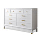 Ultra-Modern Double Dresser White Storage Chest Dresser for Bedroom https: res.litfad.com site img item 2022 11 09 6759487 1200x1200.jpg Clearhalo 'Bedroom Furniture' 'Dressers & Chests' 'dressers_chests' 'furn' 'furn_dressers_chests' 'Furniture' 6759487