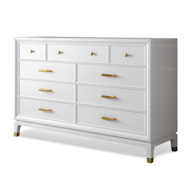Ultra-Modern Double Dresser White Storage Chest Dresser for Bedroom https: res.litfad.com site img item 2022 11 11 6759491 1200x1200.jpg Clearhalo 'Bedroom Furniture' 'Dressers & Chests' 'dressers_chests' 'furn' 'furn_dressers_chests' 'Furniture' 6759491