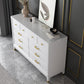 Ultra-Modern Double Dresser White Storage Chest Dresser for Bedroom Clearhalo 'Bedroom Furniture' 'Dressers & Chests' 'dressers_chests' 'furn' 'furn_dressers_chests' 'Furniture' 6759498