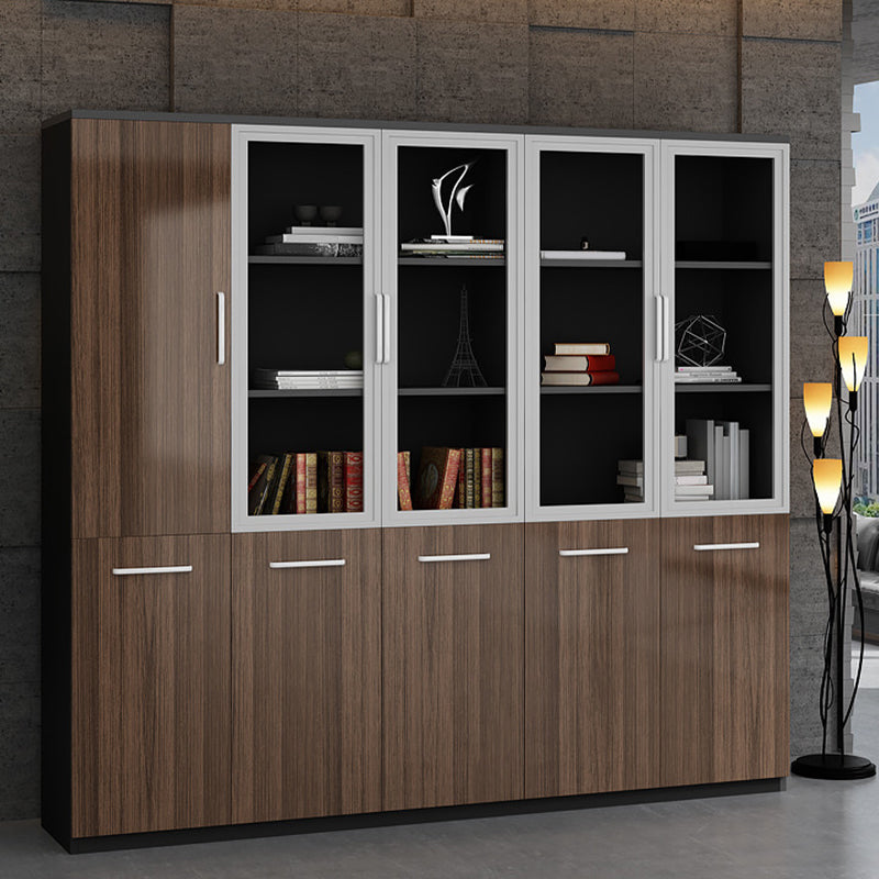 Classeur traditionnel classeur vertical en bois avec étagères