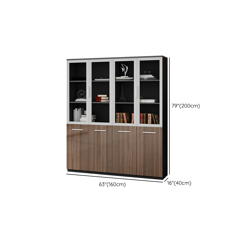 Classeur traditionnel classeur vertical en bois avec étagères