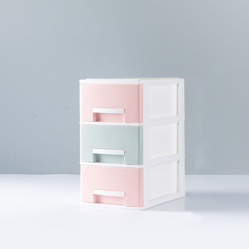 Modern Filing Cabinet Plastic Vertical Filing Cabinet with Drawers