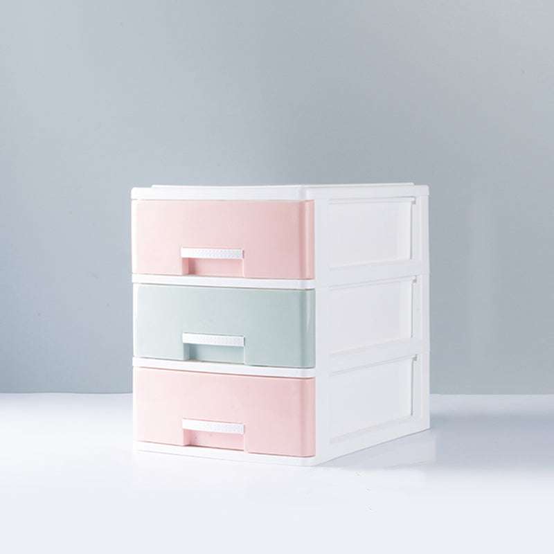 Modern Filing Cabinet Plastic Vertical Filing Cabinet with Drawers