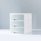 Modern Filing Cabinet Plastic Vertical Filing Cabinet with Drawers