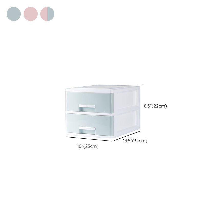 Modern Filing Cabinet Plastic Vertical Filing Cabinet with Drawers