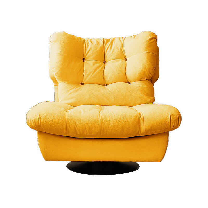 Fauteuil contemporain en cuir en cuir en cuir solide