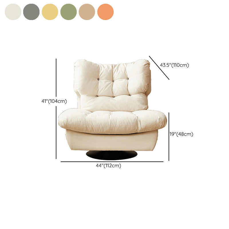 Fauteuil contemporain en cuir en cuir en cuir solide