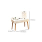 Contemporary White Vanity Dressing Table with Mirror in Solid Wood Clearhalo 'Bedroom Furniture' 'furn' 'furn_makeup_vanities' 'Furniture' 'Makeup Vanities' 'makeup_vanities' 6760055