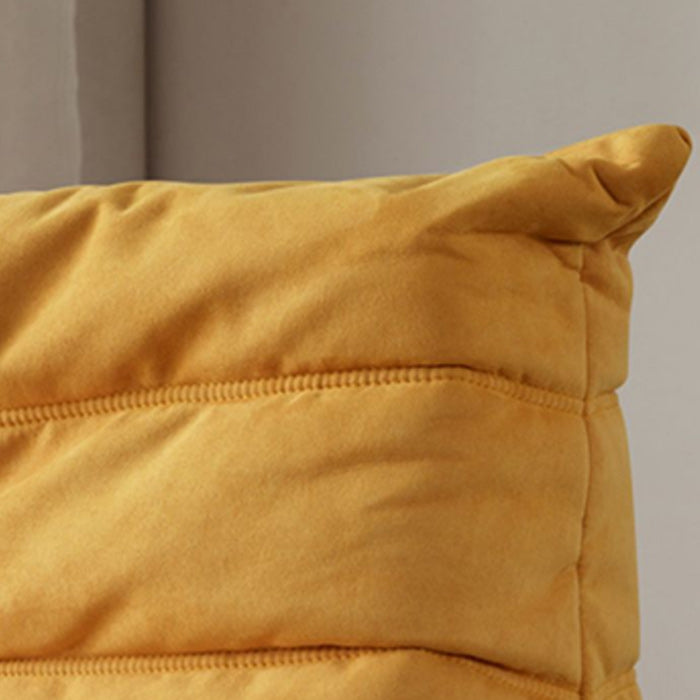 Microsuede Manual Recliner Tufted Back Home Theater Recliner with Storage Clearhalo 'Chairs & Seating' 'furn' 'furn_recliners' 'Furniture' 'Living Room Furniture' 'Recliners' 6760069