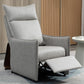 Modern Solid Color Standard Recliner Faux Leather Recliner Chair