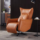 Genuine Leather Standard Recliner Swivel Base Recliner Chair With Legs Clearhalo 'Chairs & Seating' 'furn' 'furn_recliners' 'Furniture' 'Living Room Furniture' 'Recliners' 6760257