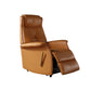 Genuine Leather Standard Recliner Swivel Base Recliner Chair With Legs Clearhalo 'Chairs & Seating' 'furn' 'furn_recliners' 'Furniture' 'Living Room Furniture' 'Recliners' 6760271