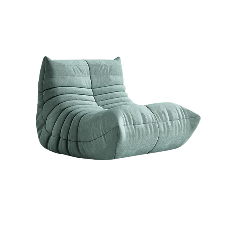 Contemporary Fabric Metal Solid Color Swivel Side Pockets Recliner Green Standard (No Motion) Clearhalo 'Chairs & Seating' 'furn' 'furn_recliners' 'Furniture' 'Living Room Furniture' 'Recliners' 6760283