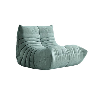 Contemporary Fabric Metal Solid Color Swivel Side Pockets Recliner Green Standard (No Motion) Clearhalo 'Chairs & Seating' 'furn' 'furn_recliners' 'Furniture' 'Living Room Furniture' 'Recliners' 6760283