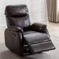 Contemporary Faux Leather Recliner 31.1" Wide Recliner Chair with USB Cord