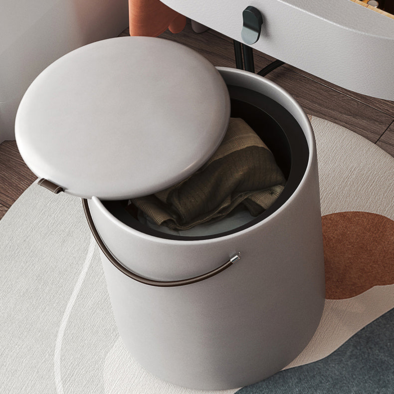 4 cassetti scrivania di vanità per trucco con top di vetro nero per camera da letto