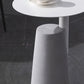 Concrete Side Table Modern Pedestal Round End Table for Living Room Clearhalo 'Coffee & Accent Tables' 'End & Side Tables' 'end_side_tables' 'furn' 'furn_end_side_tables' 'Furniture' 'Living Room Furniture' 6760970