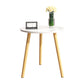 Modern Side Table No Distressing Wood End Table with Storage