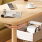 Modern Side Table No Distressing Wood End Table with Storage