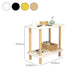 Modern Accent Side Table Storage Wood Side Table for Bedroom Clearhalo 'Coffee & Accent Tables' 'End & Side Tables' 'end_side_tables' 'furn' 'furn_end_side_tables' 'Furniture' 'Living Room Furniture' 6761121