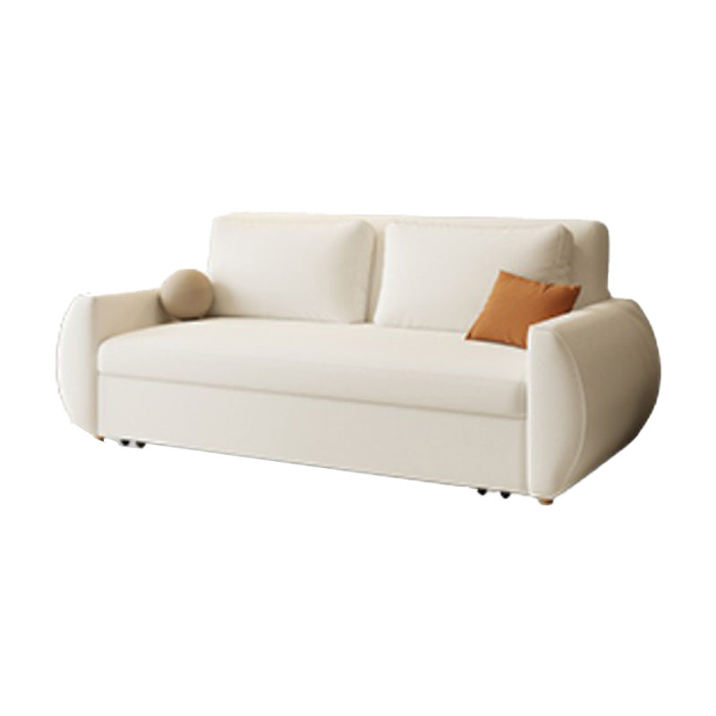 31" Wide Scandinavian Futon Sofa Bed Cushion Back Futon Sleeper Sofa Clearhalo 'furn' 'furn_futons' 'Furniture' 'Futons & Daybeds' 'Futons' 'Living Room Furniture' 6761127