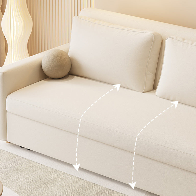 31" Wide Scandinavian Futon Sofa Bed Cushion Back Futon Sleeper Sofa Clearhalo 'furn' 'furn_futons' 'Furniture' 'Futons & Daybeds' 'Futons' 'Living Room Furniture' 6761128