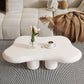 Artificial Wood Coffee or End Table Contemporary 4 Legs Coffee Table in Beige Clearhalo 'Coffee & Accent Tables' 'Coffee Tables' 'coffee_tables' 'furn' 'furn_coffee_tables' 'Furniture' 'Living Room Furniture' 6761140
