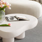 Artificial Wood Coffee or End Table Contemporary 4 Legs Coffee Table in Beige Clearhalo 'Coffee & Accent Tables' 'Coffee Tables' 'coffee_tables' 'furn' 'furn_coffee_tables' 'Furniture' 'Living Room Furniture' 6761149