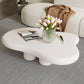 Artificial Wood Coffee or End Table Contemporary 4 Legs Coffee Table in Beige 51"L x 35.5"W x 12"H Clearhalo 'Coffee & Accent Tables' 'Coffee Tables' 'coffee_tables' 'furn' 'furn_coffee_tables' 'Furniture' 'Living Room Furniture' 6761154