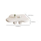 Artificial Wood Coffee or End Table Contemporary 4 Legs Coffee Table in Beige Clearhalo 'Coffee & Accent Tables' 'Coffee Tables' 'coffee_tables' 'furn' 'furn_coffee_tables' 'Furniture' 'Living Room Furniture' 6761165