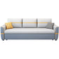 31" Wide Scandinavian Futon Sofa Bed Leather Pillow Included Futon Sleeper Sofa Clearhalo 'furn' 'furn_futons' 'Furniture' 'Futons & Daybeds' 'Futons' 'Living Room Furniture' 6761190