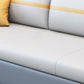 31" Wide Scandinavian Futon Sofa Bed Leather Pillow Included Futon Sleeper Sofa Clearhalo 'furn' 'furn_futons' 'Furniture' 'Futons & Daybeds' 'Futons' 'Living Room Furniture' 6761191