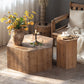 Block Coffee Table Solid Wood Natural Color Coffee Table for Living Room Clearhalo 'Coffee & Accent Tables' 'Coffee Tables' 'coffee_tables' 'furn' 'furn_coffee_tables' 'Furniture' 'Living Room Furniture' 6761551